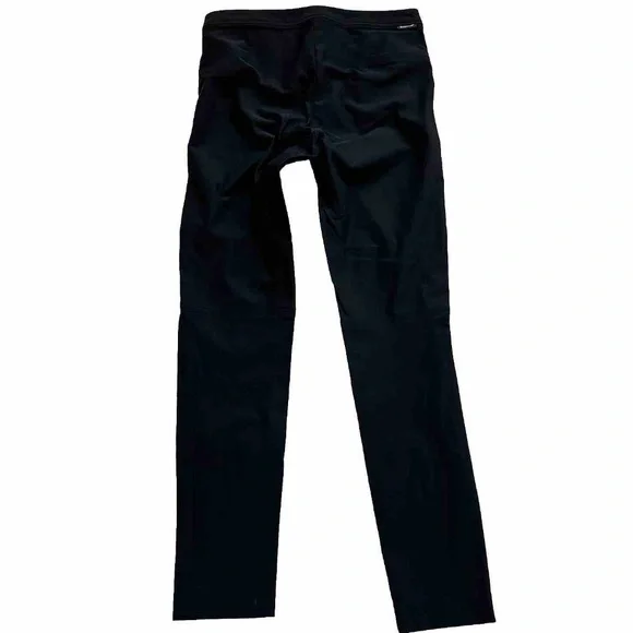 MONCLER BLACK PANTALONE SIZE 42 TRENDY OUTDOORS ACTIVE STYLISH CHIC STYLISH - Picture 2 of 10